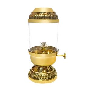 Akhand Diya Brass <b>Candlestick</b> Holder Rectangular Shape Eco-Friendly Handmade for Puja Diwali Christmas Home Decoration Kuber - Product Image 5