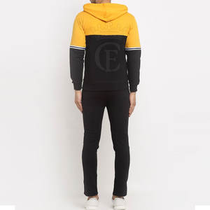 ชุดกีฬาสองชิ้นลำลองสำหรับผู้ชายชุดวอร์มออกแบบได้ตามต้องการสำหรับแฟชั่นฤดูหนาว - Product Image 3