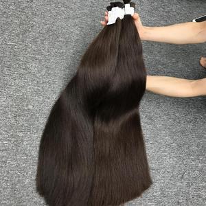 Venta al por mayor de extensiones de cabello liso natural a granel de alta calidad con cutícula alineada precio al por mayor de proveedores de Vietnam - Product Image 5