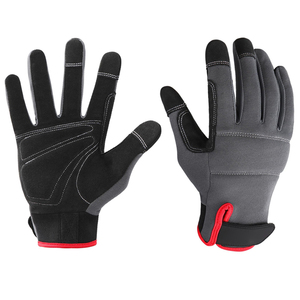 Gants de mécanicien en cuir synthétique respirant antidérapant, dernier style, nouvelle mode, vêtements de sport, vêtements actifs, grande taille, vente en gros - Product Image 5