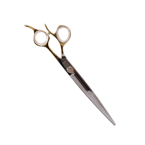 Premium Mirror Polish Lames droites et tranchantes Ciseaux droitiers Ciseaux de toilettage pour animaux de compagnie 7.0 "Ciseaux de toilettage pour animaux de compagnie fantaisie - Product Image 5