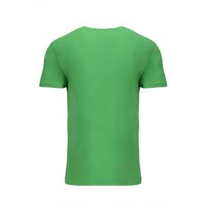 3200 personnalisé haute qualité vêtements unisexe coton col en V t-shirt 3200 hommes Premium ajusté col en v coton t-shirt - Product Image 2