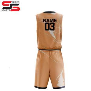 Ensemble d'uniformes de basket-ball réversibles pour hommes jeunes de haute qualité vierges uniformes de basket-ball réversibles bleu et blanc personnalisés - Product Image 2