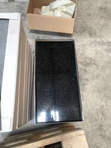 เคาน์เตอร์ครัวหินแกรนิตสีดำขัดเงากาแลคซีพื้นห้องครัวแผ่นใหญ่ทนทานต่อสิ่งแวดล้อมรับประกัน5ปี - Product Image 4