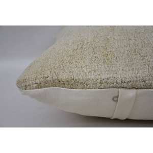 Lujo 16x16 pulgadas Beige lana Kantha Patchwork almohada rústico Floral Vintage mullido tiro para ropa de cama piso tejido 18x18 cuadrado - Product Image 4