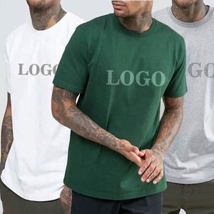 Venta al por mayor para hombre 100% algodón camiseta impresión de alta calidad llano de alta calidad logotipo personalizado verano hombres camisetas 2025 - Product Image 1