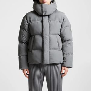 Detachable Hood Outdoor <b>Jackets</b> Hooded Windproof & Breathable Warm Winter Windproof Men's <b>Puffer</b> <b>Jackets</b> - Product Image 3