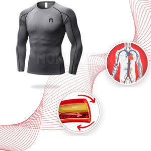 Bajo MOQ Hombres Gimnasio Ropa Conjunto de compresión Nueva llegada Conjunto de compresión hecho a medida - Product Image 4