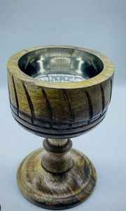 Brûler du bakhoor est un signe de respect et d'hospitalité, tandis que brûler de l'encens pendant la méditation améliore la concentration. Un brûleur fabriqué à partir de - Product Image 3