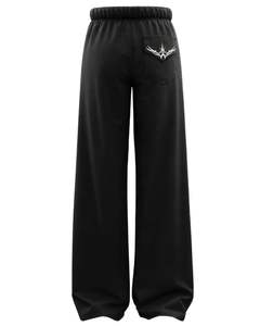 Pantalons de survêtement baggy à motif tribal noir personnalisés pour hommes et femmes, streetwear surdimensionné, coupe ample, pantalon de jogging en molleton, style gothique - Product Image 2