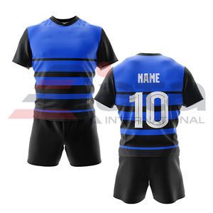 Uniformes de Rugby imprimés par Sublimation, vente en gros, uniforme de Rugby professionnel à prix d'usine - Product Image 1