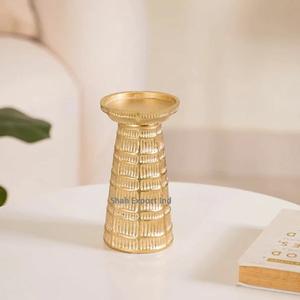 Great Design Gold Finishing Metal <b>Pillar</b> <b>Candle</b> Holder for Home & Wedding Tabletop Lighting Decoration <b>Candle</b> <b>Pillar</b> - Product Image 5