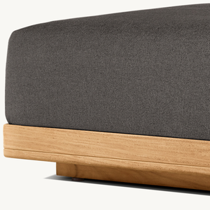 เก้าอี้โซฟาไม้สักเป็นมิตรกับสิ่งแวดล้อมเหมาะสำหรับที่นั่งในร่มหรือกลางแจ้งสไตล์โมเดิร์น - Product Image 4