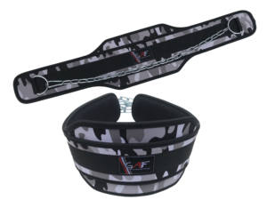 GAF Ceinture en néoprène pour haltérophilie Ceinture de traction avec chaîne pour la musculation Gym Musculation - Product Image 2