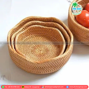 Producto de Venta caliente cesta de ratán para organizar sus suministros de artesanía asegurando que su espacio creativo permanezca ordenado e inspirador - Product Image 2