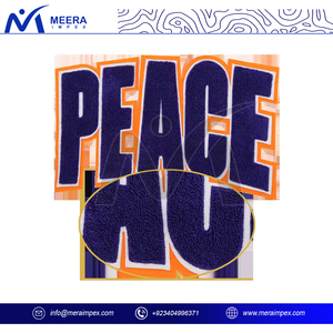 Parches bordados de ropa de hombre de seguridad con parche bordado prensa de calor PVC para planchar para prendas - Product Image 5