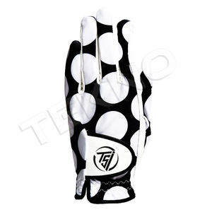 Fabricante personalizado, guantes de golf de cuero Cabretta, logotipo de Parche de goma para mano izquierda y derecha para deportes - Product Image 3