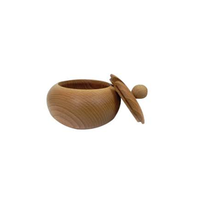 Cuenco de madera de Acacia con cuchara, sal, suger, utensilios de cocina, uso hecho a mano, precio bajo, gran oferta - Product Image 3