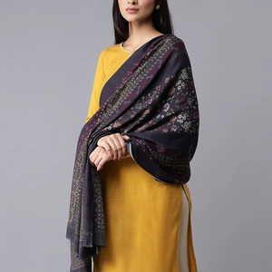 2024 Professional Designer Long Length Wool Shawl Warm Soft Plaid <b>Scarf</b> <b>for</b> Ladies Customized Wholesale Best Prices - Product Image 3