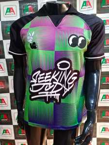 2022 ropa de fútbol de moda buena calidad OEM personalizado Jersey pantalones cortos Logo Personalización completa calcetines de sublimación de buena calidad para - Product Image 4