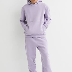 OEM Personnalisé 100% Coton Polaire Sweats à Capuche pour Hommes Brodé Surdimensionné Pull à Capuche Col Solide Motif pour la Saison d'Automne - Product Image 4