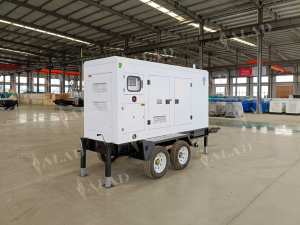 เครื่องกำเนิดไฟฟ้าดีเซลแบบเคลื่อนที่ 150-200kva สตาร์ทอัตโนมัติ ระบายความร้อนด้วยน้ำ เงียบพิเศษ พร้อมระบบ ATS ติดตั้งบนรถพ่วง ใช้งานกลางแจ้งในเมือง 3 เฟส 50/60hz - Product Image 2