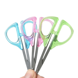 Venta al por mayor personalizable diseño privado nueva belleza uñas maquillaje pulido palo vidrio cutícula tijeras afiladas uñas arte manicura - Product Image 6