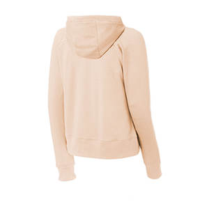 Pull à capuche décontracté OEM pour femmes Sweat-shirt en polaire à la mode avec logo à l'avant respirant coupe ample pour l'hiver - Product Image 4