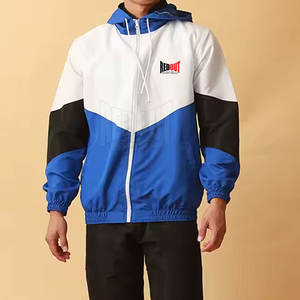 Fabricant pakistanais ensemble coupe-vent à capuche tenue décontracté hommes ensemble coupe-vent à capuche ensemble coupe-vent à capuche quantité minimale de commande bas - Product Image 4