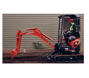 รถขุดดินขนาดเล็ก Kubota เครื่องขุดดินระบบไฮดรอลิก Kx163ใช้ในการก่อสร้าง Kubota KX040-4รถขุดขนาดเล็ก - Product Image 4