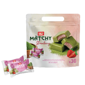 Premium Matcha <b>Chocolate</b> Candy Bars <b>Assorted</b> Fruit Flavors Pieces - Product Image 1