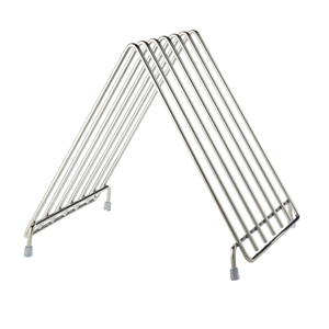 Vente chaude Cuisine Organisateur Support En Métal Ustensiles De Cuisine Rack Support De Feuille De Cuisson Inoxydable Planche À Découper Stand Top vente - Product Image 3