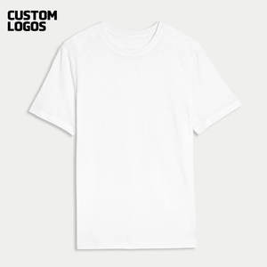 100% algodón Color sólido tinte deportes camiseta en blanco para hombre o mujer camiseta para hombre transpirable - Product Image 4