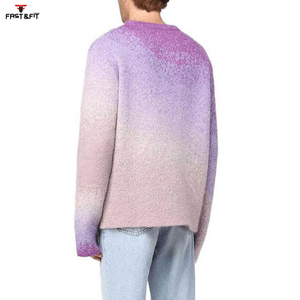 Suéter de Punto Personalizado con Logotipo, Nuevo, Elegante, Informal de Invierno, Transpirable, Antiarrugas, Vintage, de Lana/Cachemira, para Hombre - Product Image 2