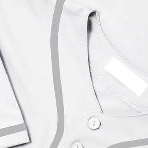 Camiseta de béisbol de moda personalizada OEM, uniformes transpirables con características impresas, venta en línea al por mayor para ropa de Softbol - Product Image 4