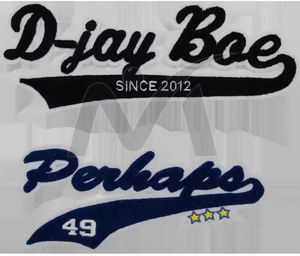 Parches bordados de ropa de hombre de seguridad con parche bordado prensa de calor PVC para planchar para prendas - Product Image 6