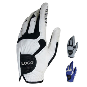 Guantes de golf de cuero puro antideslizantes de diseño único, transpirables y cómodos, precio bajo para uso deportivo - Product Image 2