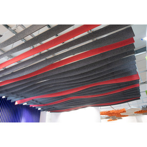 Canaux en U pour suspension de plafond à baffles 9 mm/12 mm et accessoires d'installation <span class=keywords><strong>acoustique</strong></span> personnalisés - Product Image 1