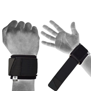 Neoprene Gym Workout Wrist Strap Breathable Fitness Training and Exercise Hand <b>Support</b> Wrist <b>Wraps</b> Fitness Safety - Product Image 4