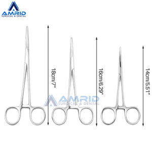 Pinces hémostatiques 14/16/18 cm, porte-aiguilles, pinces à moustiques, disponibles en différentes tailles - Product Image 2