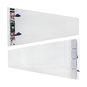 จอ LED แบบม้วนได้ ตัดขนาดได้ตามต้องการ ใช้สำหรับติดตั้งบนผนังกระจก รุ่น P3.91-7082 P8 P10 <span class=keywords><strong>P16</strong></span> - Product Image 1