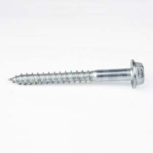 Metric Carbon Steel Coarse Thread Mounting <b>Screws</b> 10x100mm 20 Pieces Zinc Plated - Product Image 3