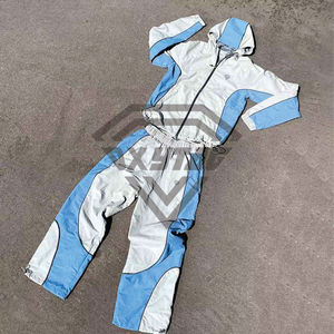 OEM al por mayor chándal cortavientos de nailon personalizado en blanco para hombre chándal cortavientos de nailon transpirable ligero personalizado de talla grande - Product Image 5