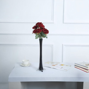 VTW0112BK - Florero Negro Torre Eiffel - 12 pulgadas - Product Image 2