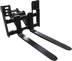 Fourche d'excavatrice professionnelle II, fourches en acier renforcé durables pour une logistique efficace sur site - Product Image 2