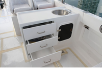 UBI 818 Catamaran en aluminium personnalisé, taxi fluvial de luxe, ferry pour la pêche, croisière fluviale, yacht 8,3 m, 14 passagers
