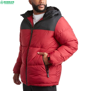 Chaqueta de Plumón para Hombre Behram International, Estilo Urbano, Ecológica, de Buena Calidad, Transpirable, Resistente al Viento, con Forro de Nailon - Product Image 6