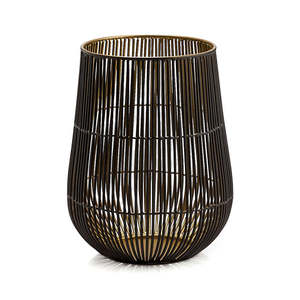 เชิงเทียนเฮอร์ริเคนสำหรับตกแต่งบ้านเทศกาลคริสต์มาสที่หรูหราที่วางเทียนโลหะปรับแต่งได้ที่วางหน้าจอผ้าไหมแบบดิจิตอล - Product Image 6