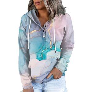 Conjunto de sudaderas con capucha de alta calidad para mujer, sudaderas con capucha bordadas personalizadas para mujer, Sudadera con capucha de talla estadounidense para mujer - Product Image 2