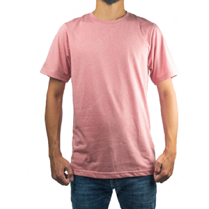 Nouvel arrivage de t-shirt à col rond pour homme de qualité supérieure vente en gros de t-shirt à manches courtes avec épaules tombantes à bas prix pour homme de vêtements directs - Product Image 1